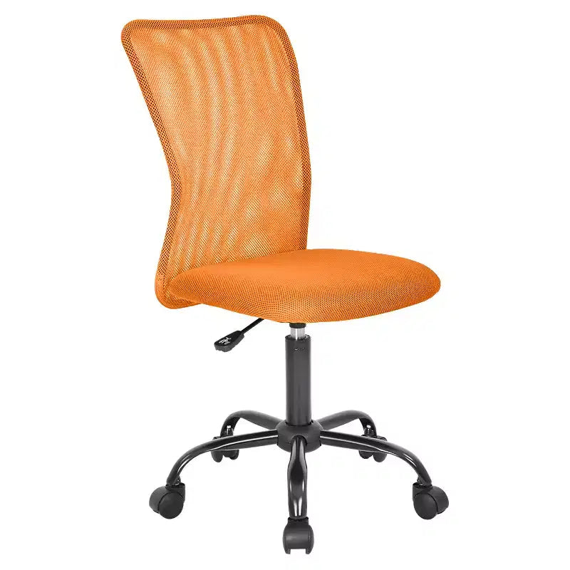 Chaise de bureau en maille Fauteuil de bureau pivotant à roulettes avec soutien lombaire