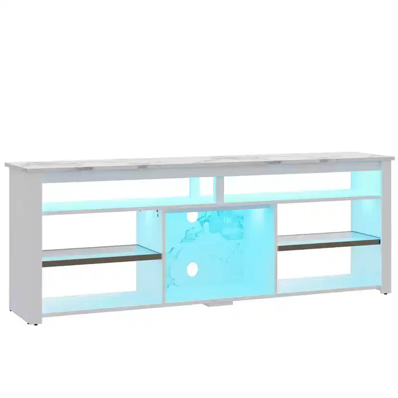 Meuble TV LED pour centre de divertissement de jeux