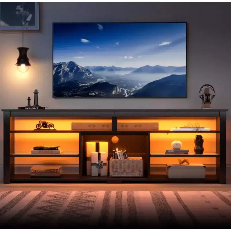 Meuble TV LED pour centre de divertissement de jeux