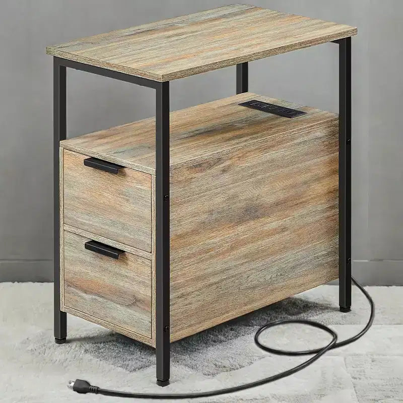 Table de chevet étroite