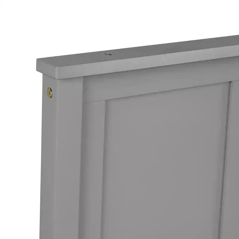 Lit plateforme moderne en bois de taille double