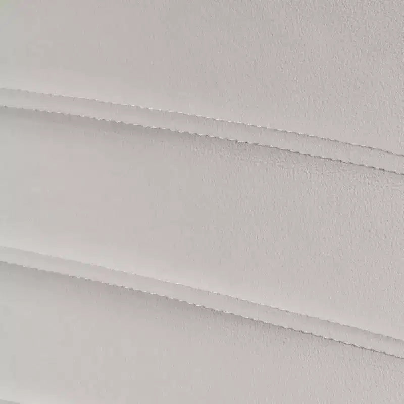 Chaise de salle à manger en velours 1 pièce, blanc cassé