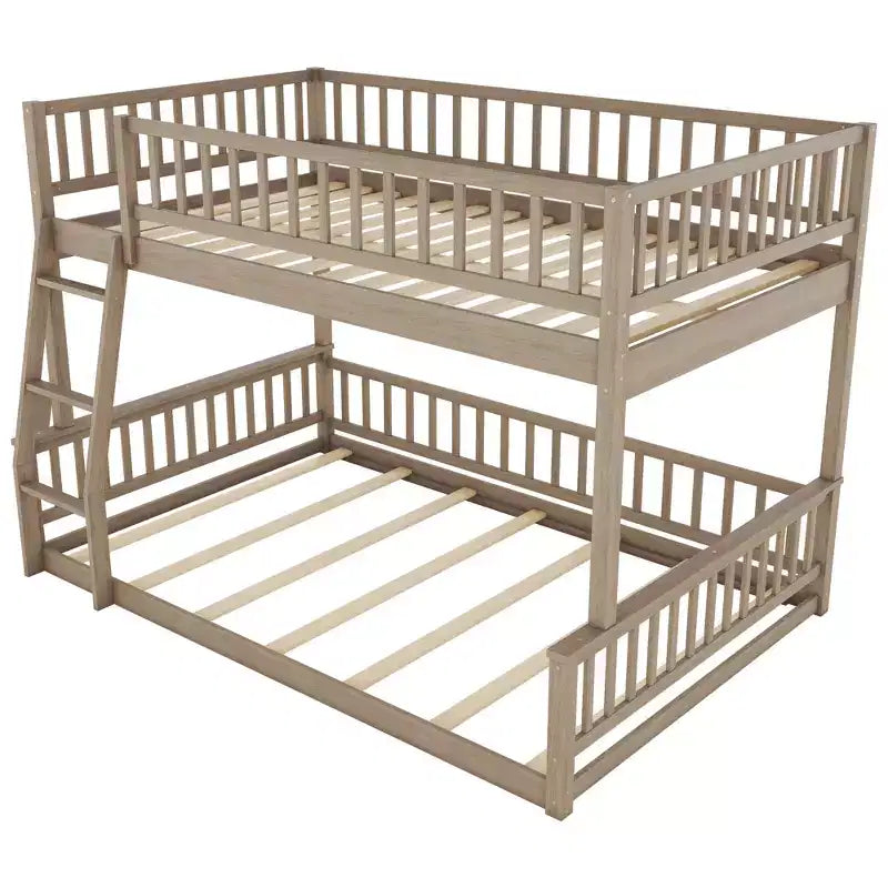 Lit superposé robuste, construction en MDF durable