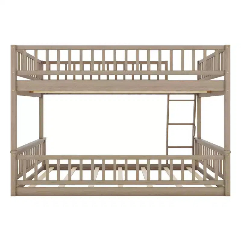 Lit superposé robuste, construction en MDF durable