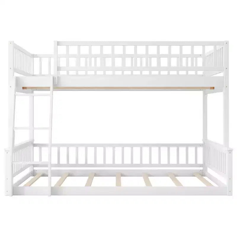Lit superposé robuste, construction en MDF durable