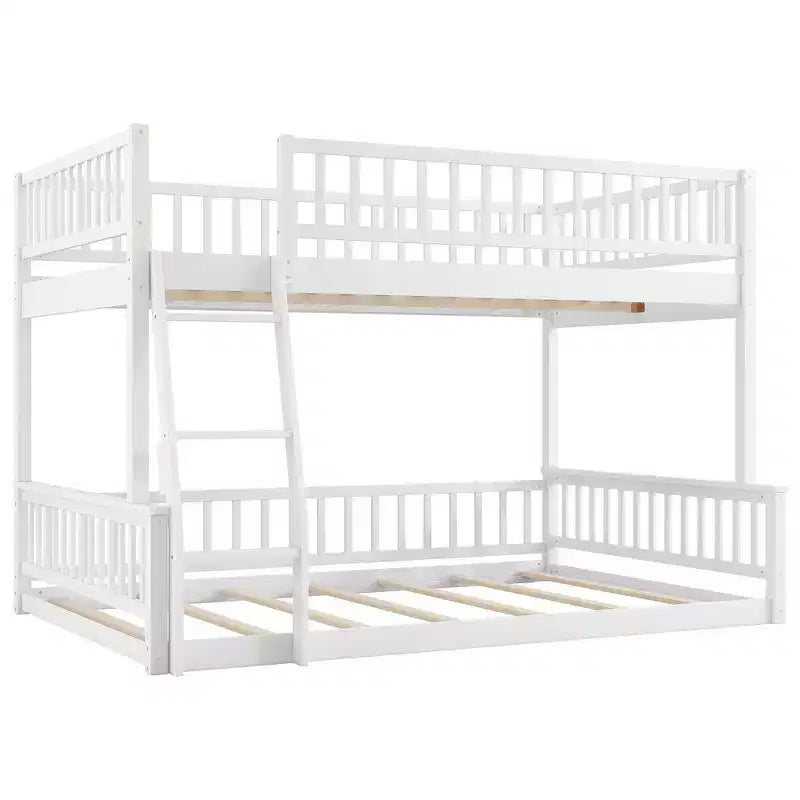 Lit superposé robuste, construction en MDF durable