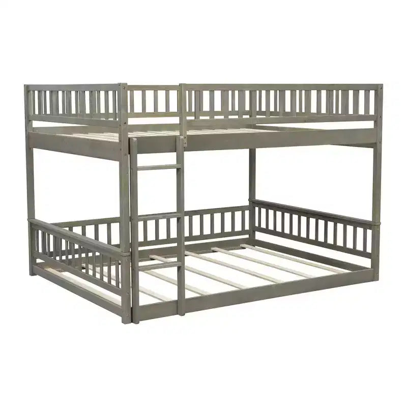 Lit superposé robuste, construction en MDF durable