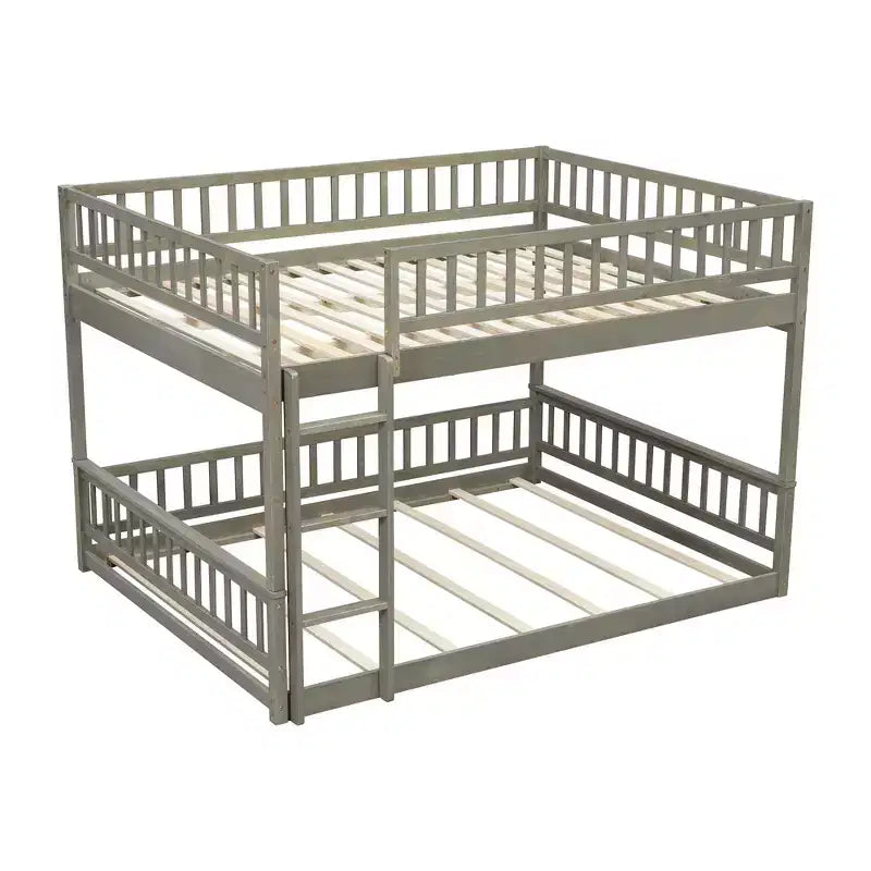 Lit superposé robuste, construction en MDF durable
