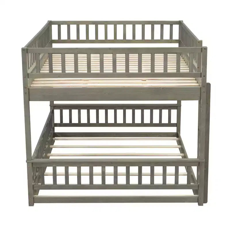 Lit superposé robuste, construction en MDF durable