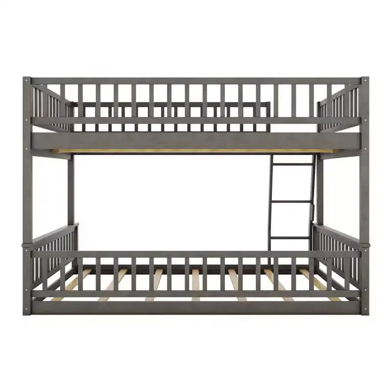 Lit superposé robuste, construction en MDF durable
