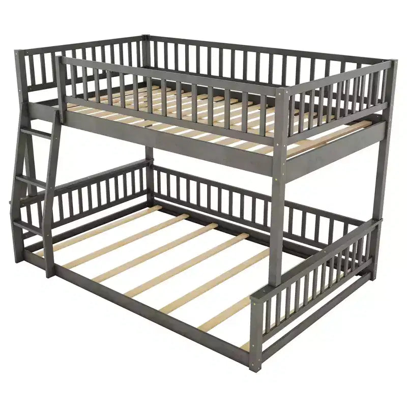 Lit superposé robuste, construction en MDF durable