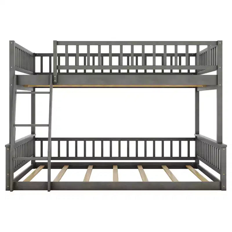 Lit superposé robuste, construction en MDF durable