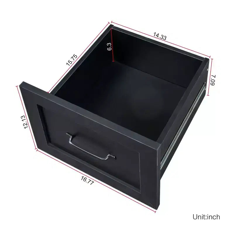 Bureau d'ordinateur à domicile, bureau d'écriture avec étagère, 2 tiroirs