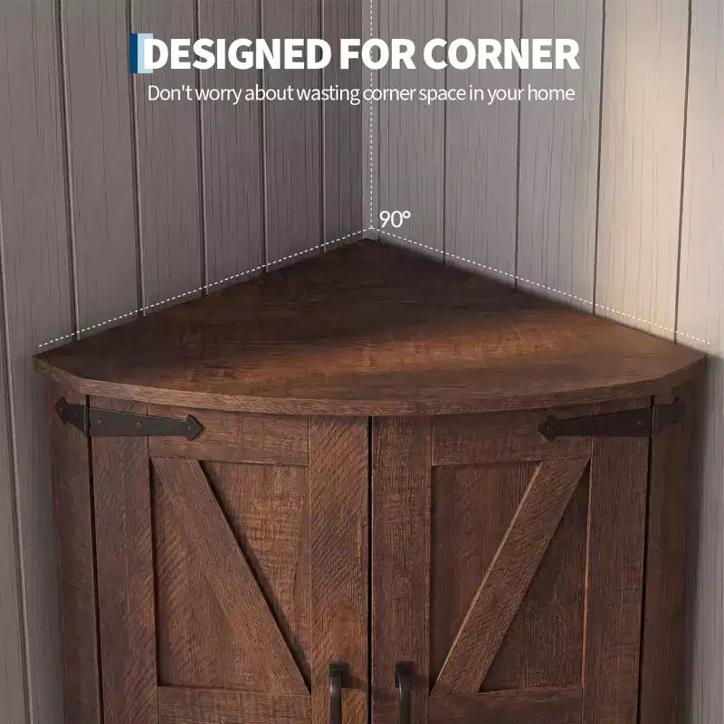 Armoire d'angle pour la cuisine, Meuble de rangement d'angle